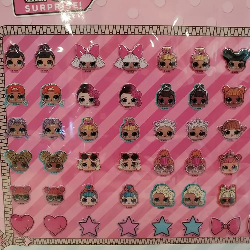LOL Surprise Stick On Earrings 30 Pairs of Stick On Earrings LOL Surprise Sticke